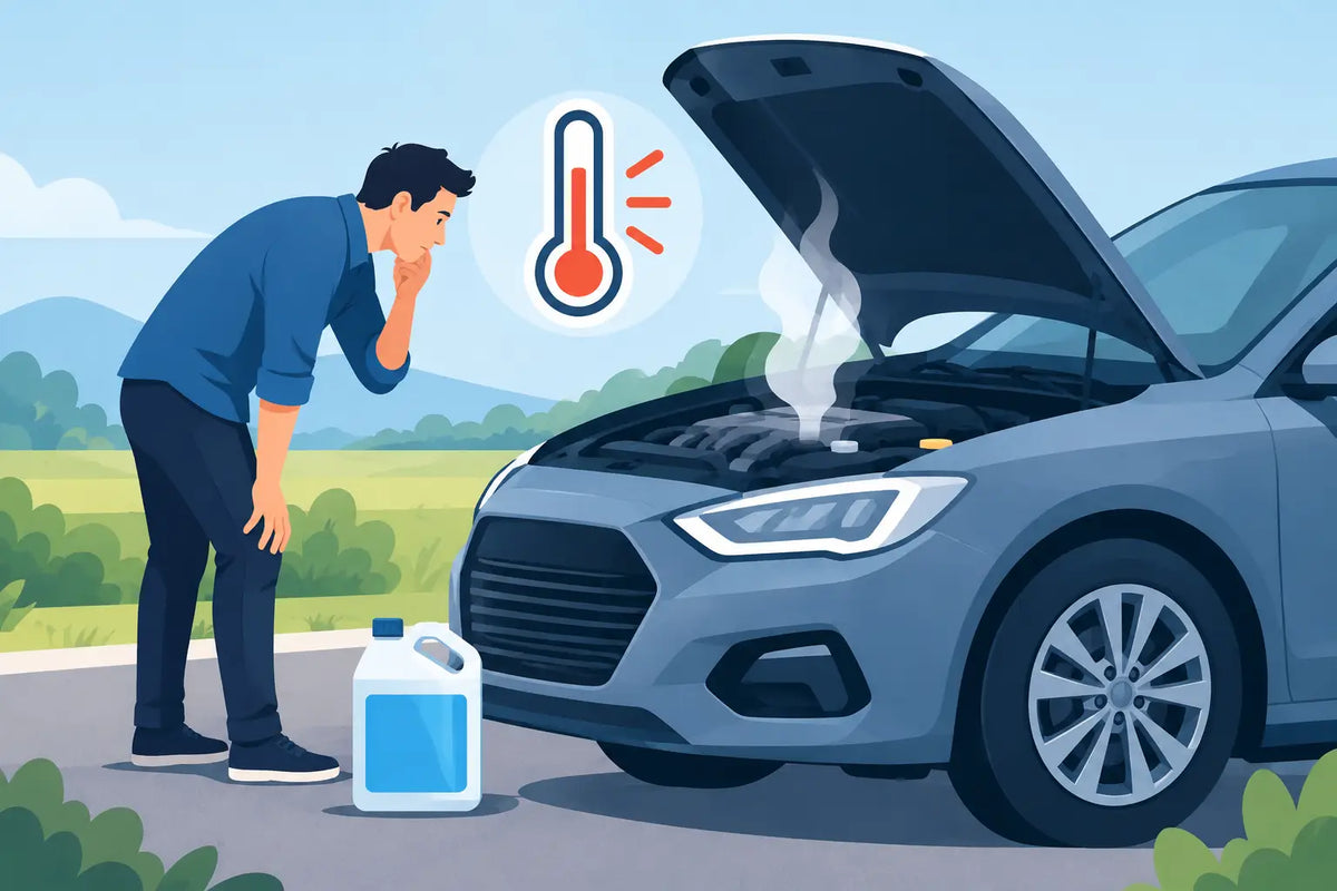 Cas de surchauffe moteur : agir sans casser