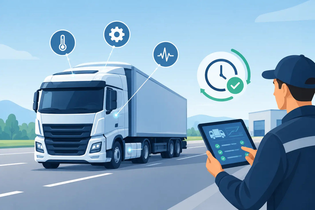 Maintenance prédictive camions : moins d’arrêts