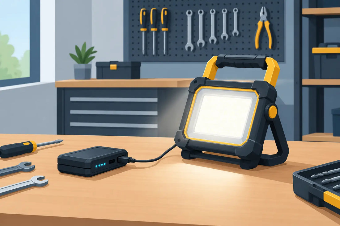 Choisir une lampe de travail rechargeable pour atelier