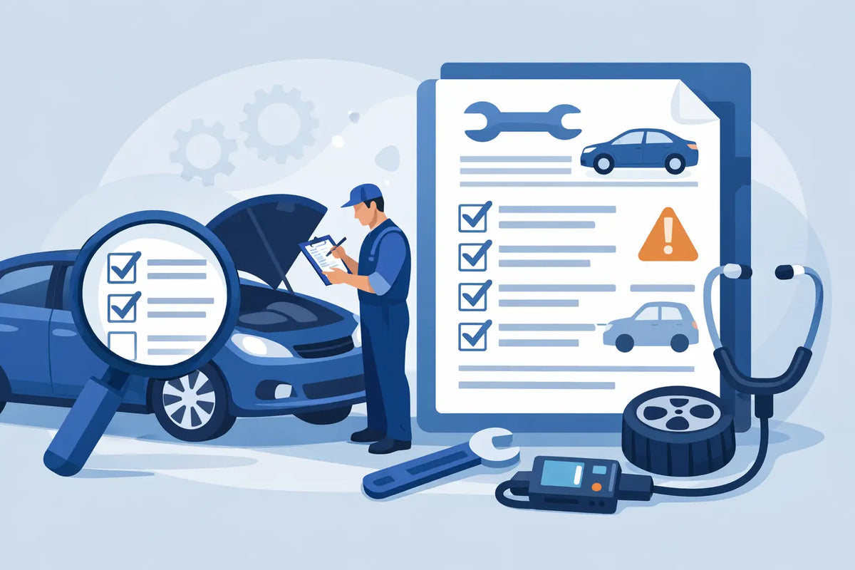 Fiche inspection préventive automobile PDF
